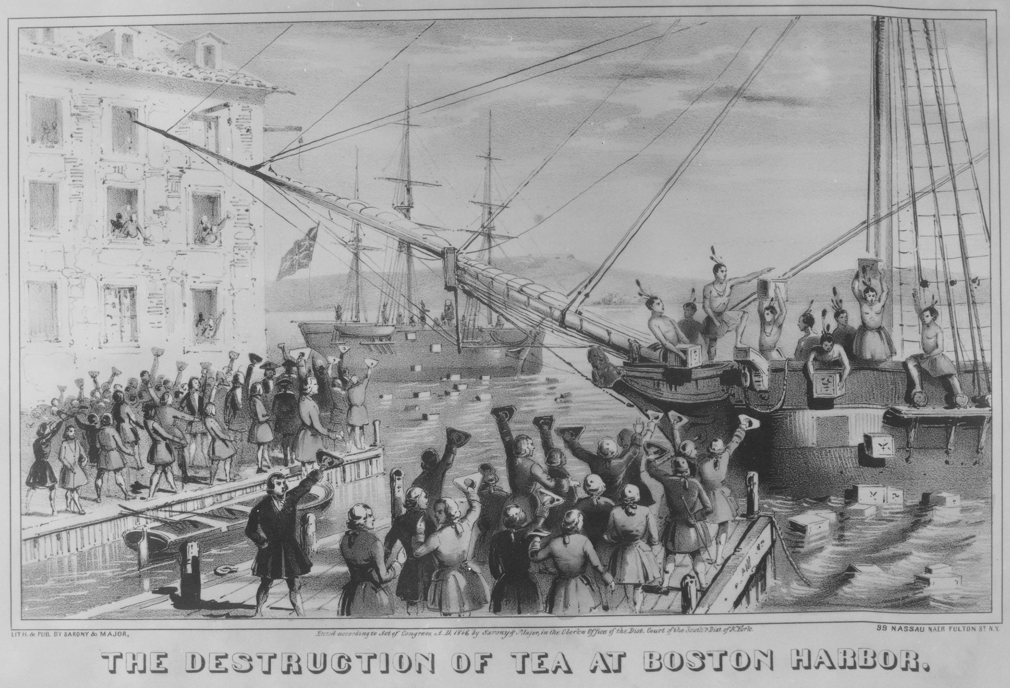 How tea led to a revolution- Boston Tea party