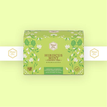 Hibiscus Mint Green Tea | 20 Eco Friendly Bags