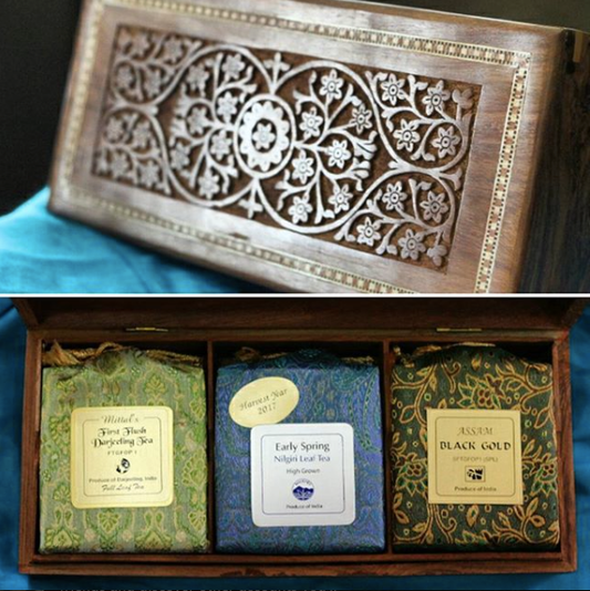 Troika Wooden Tea Gift Box