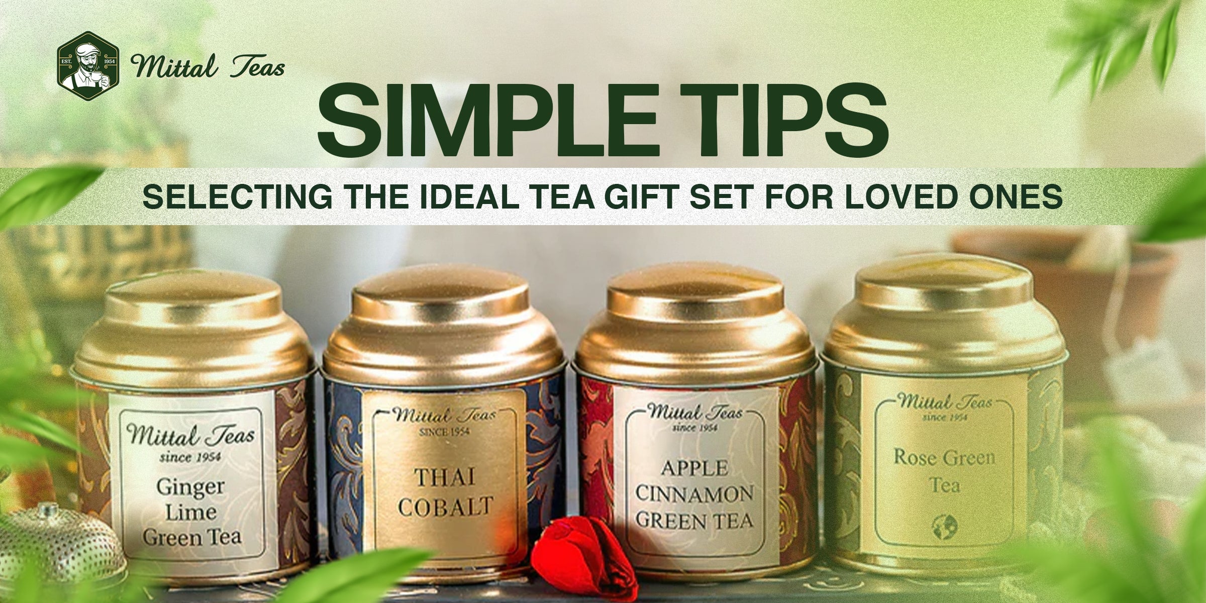 Buy | Premium Online | Reindeer Delight - Christmas Teas Gift Set | 3 Teas  With 1 Tea Infuser Gifts TGL Co. – TGL Company