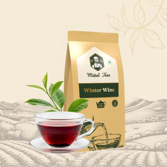 Mittal Teas – Winter Wine | Warming Hibiscus Infusion with Cinnamon, Star Anise & Clove