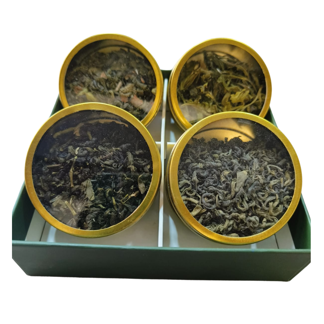 The Palace Royale Box | 4 Green teas - Mittal Teas