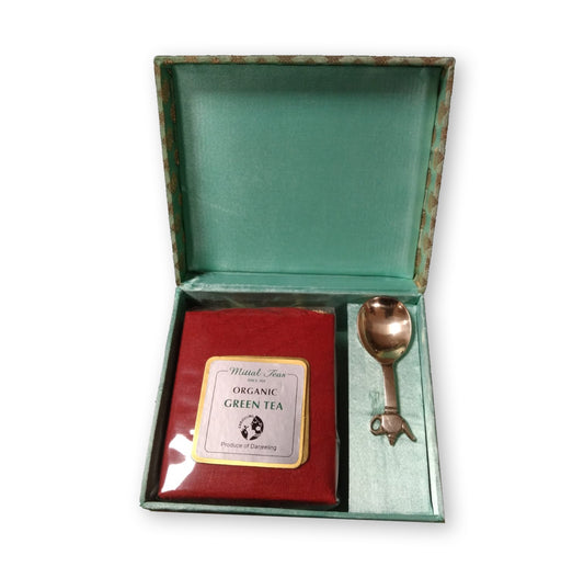 Single Tea Ethnic Box with Spoon | 100g / 20 Bags - Mittal Teas