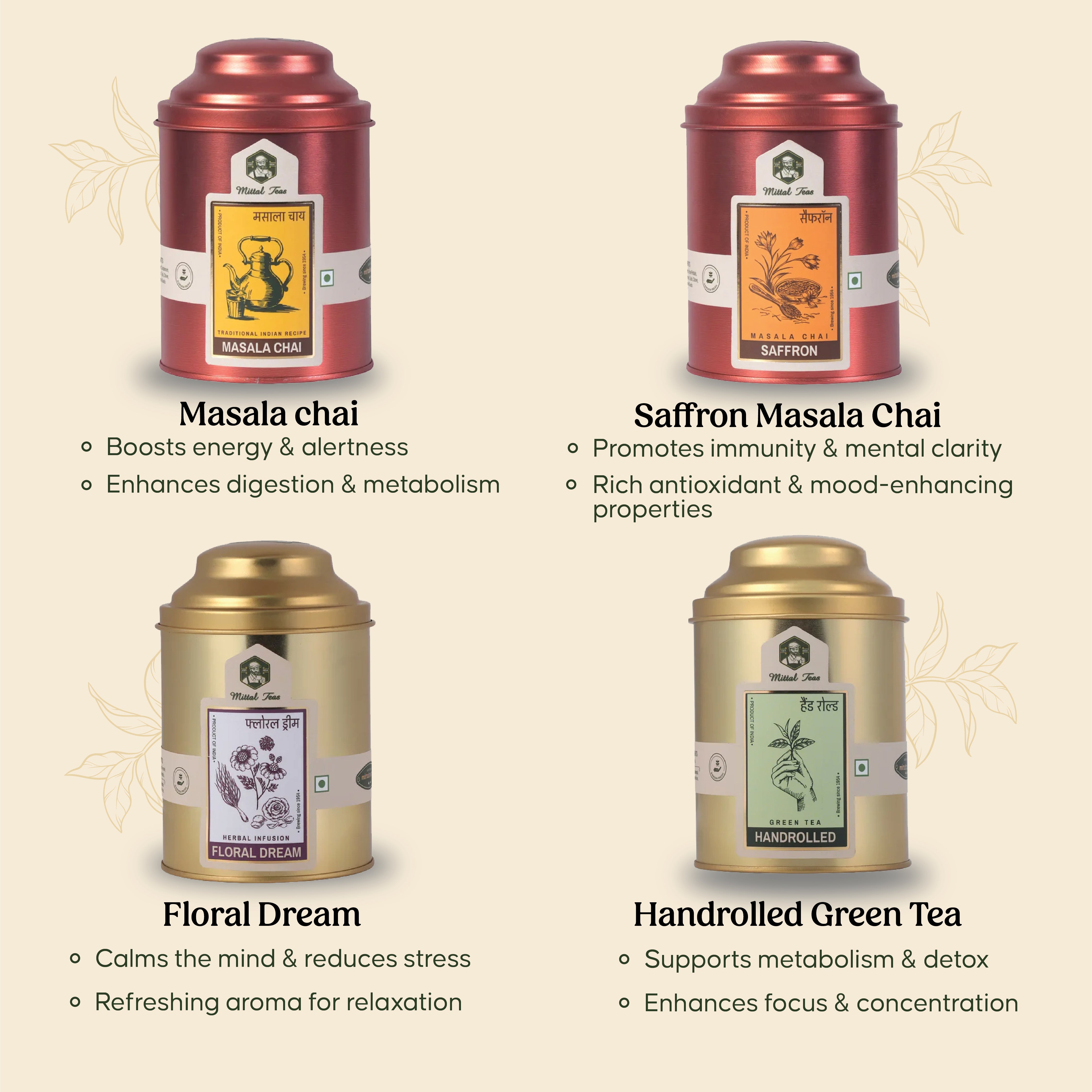 Premium Tin 100g - Mittal Teas
