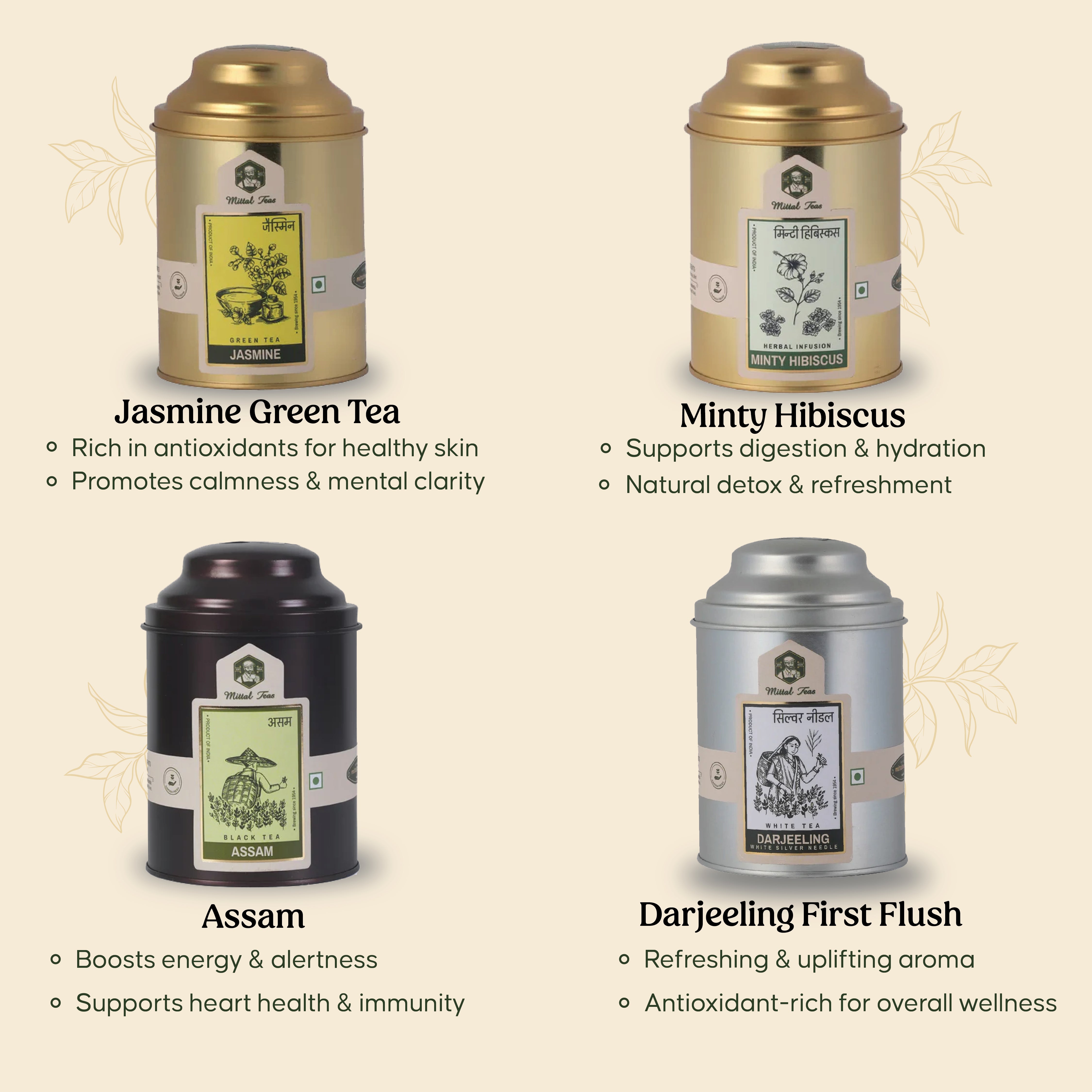Premium Tin 100g - Mittal Teas