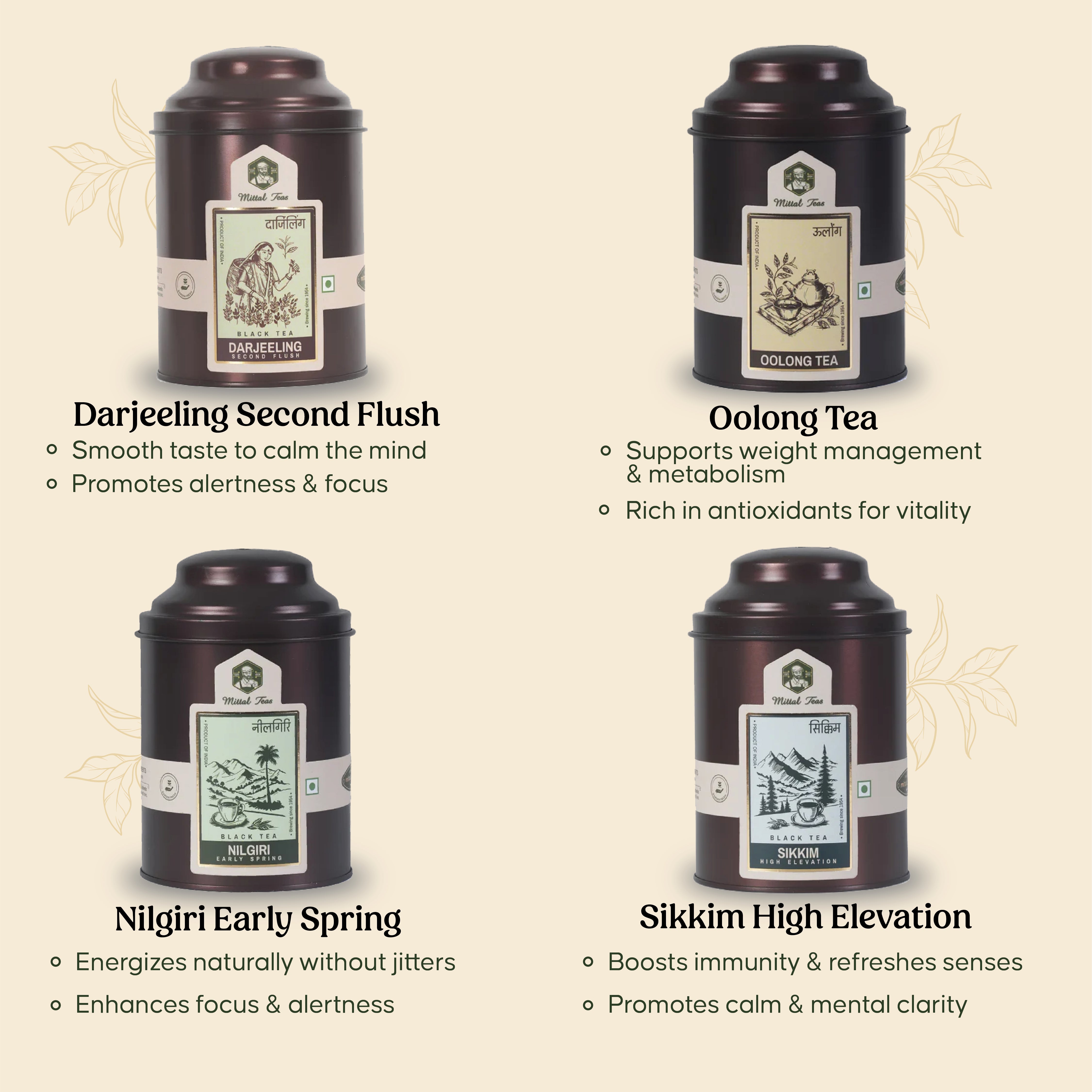 Premium Tin 100g - Mittal Teas