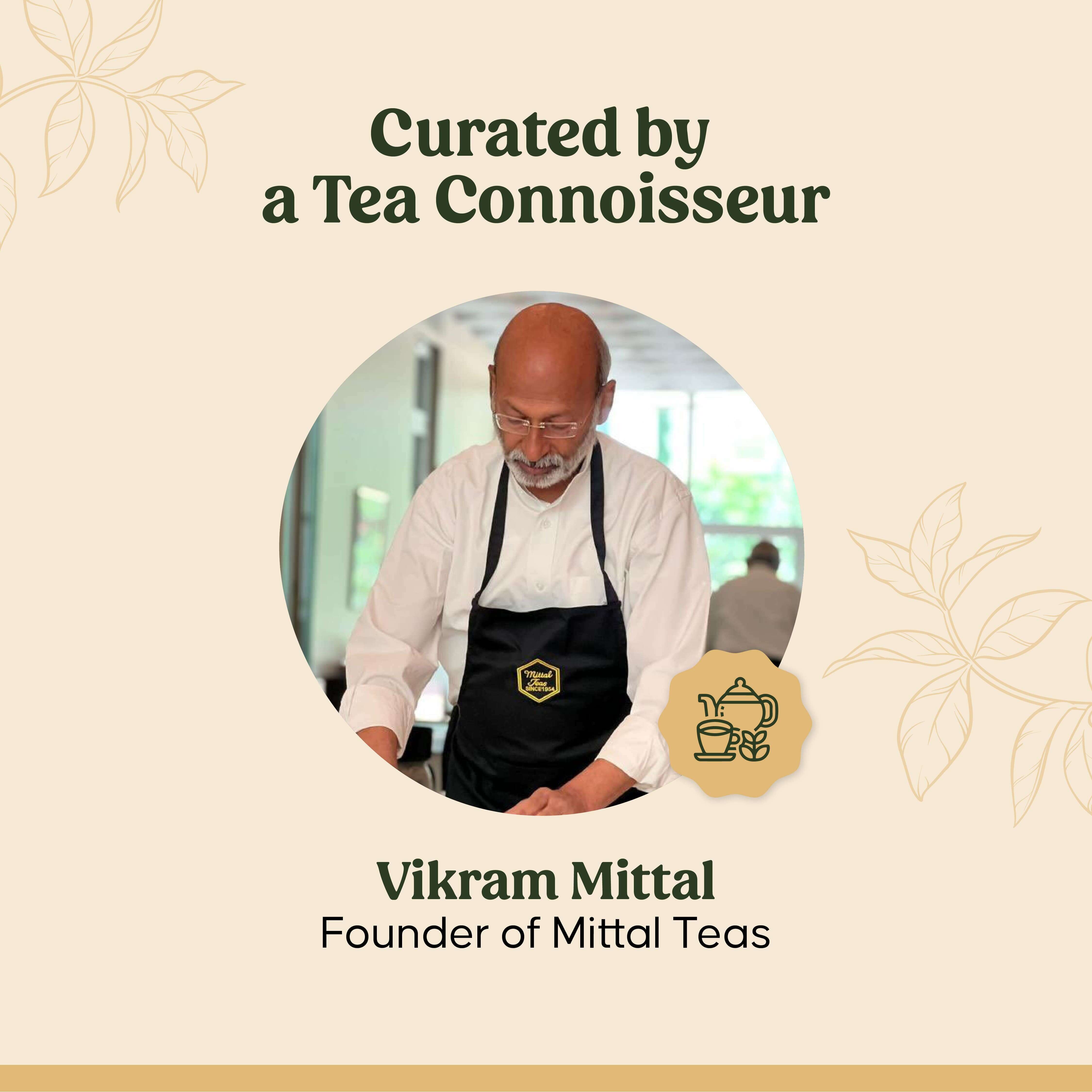 Mittal Teas - Saffron Masala Chai | Premium Spiced Tea Blend with Saff