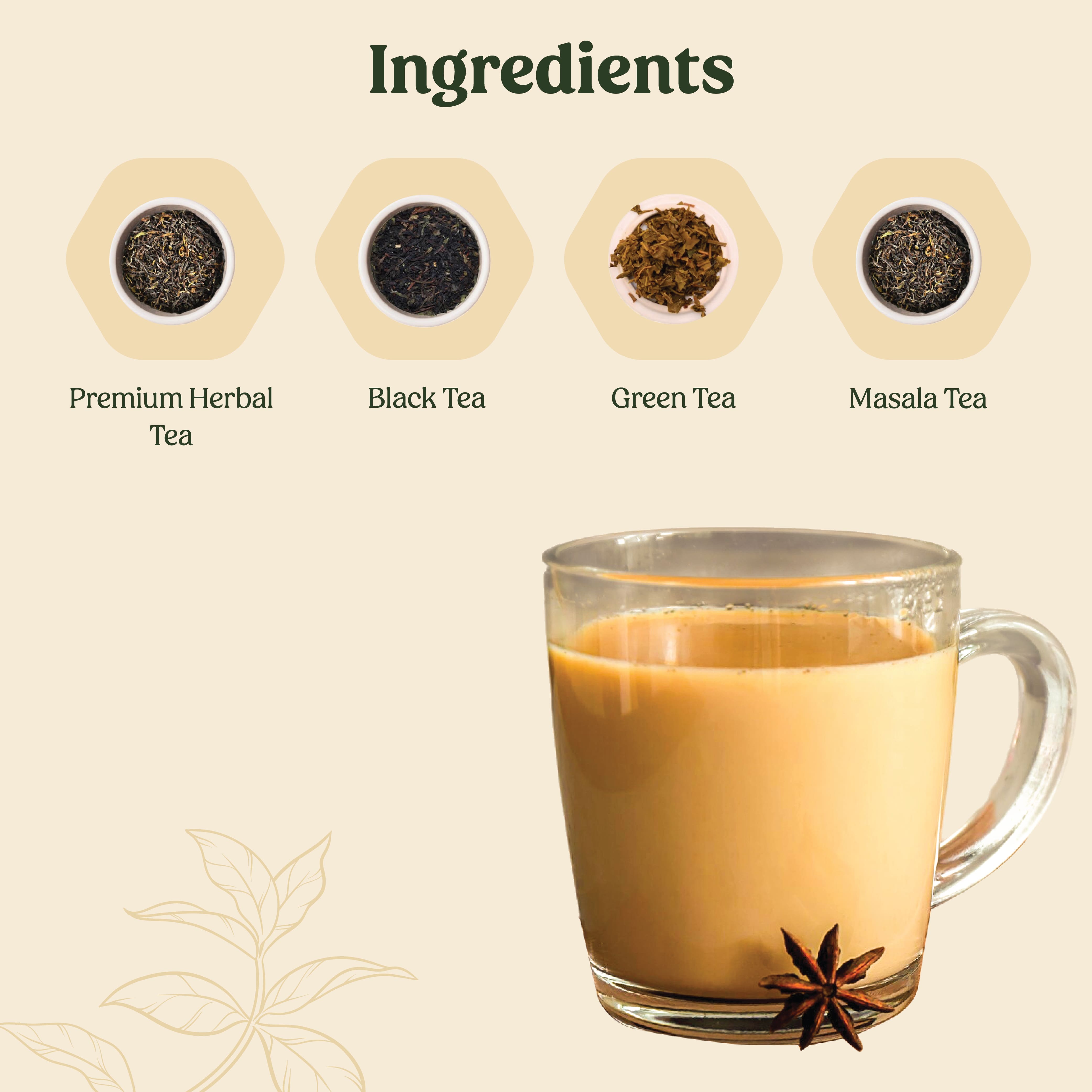 Mittal Teas Terrific Ten Sampler Variety Pack | 10 Flavours, 20 Eco-Friendly, Hand-Crafted Tea Bags | Immunity & Metabolism Boosting Gourmet Tea