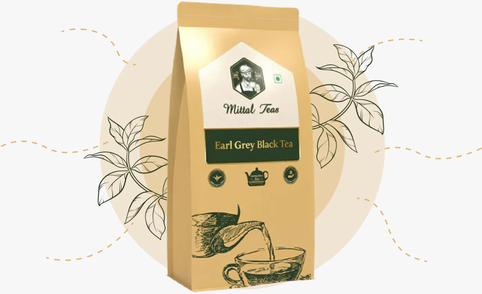 Mittal Teas – Earl Grey Black Tea | Premium Aromatic Blend with Lavender, Rose & Bergamot Extracts