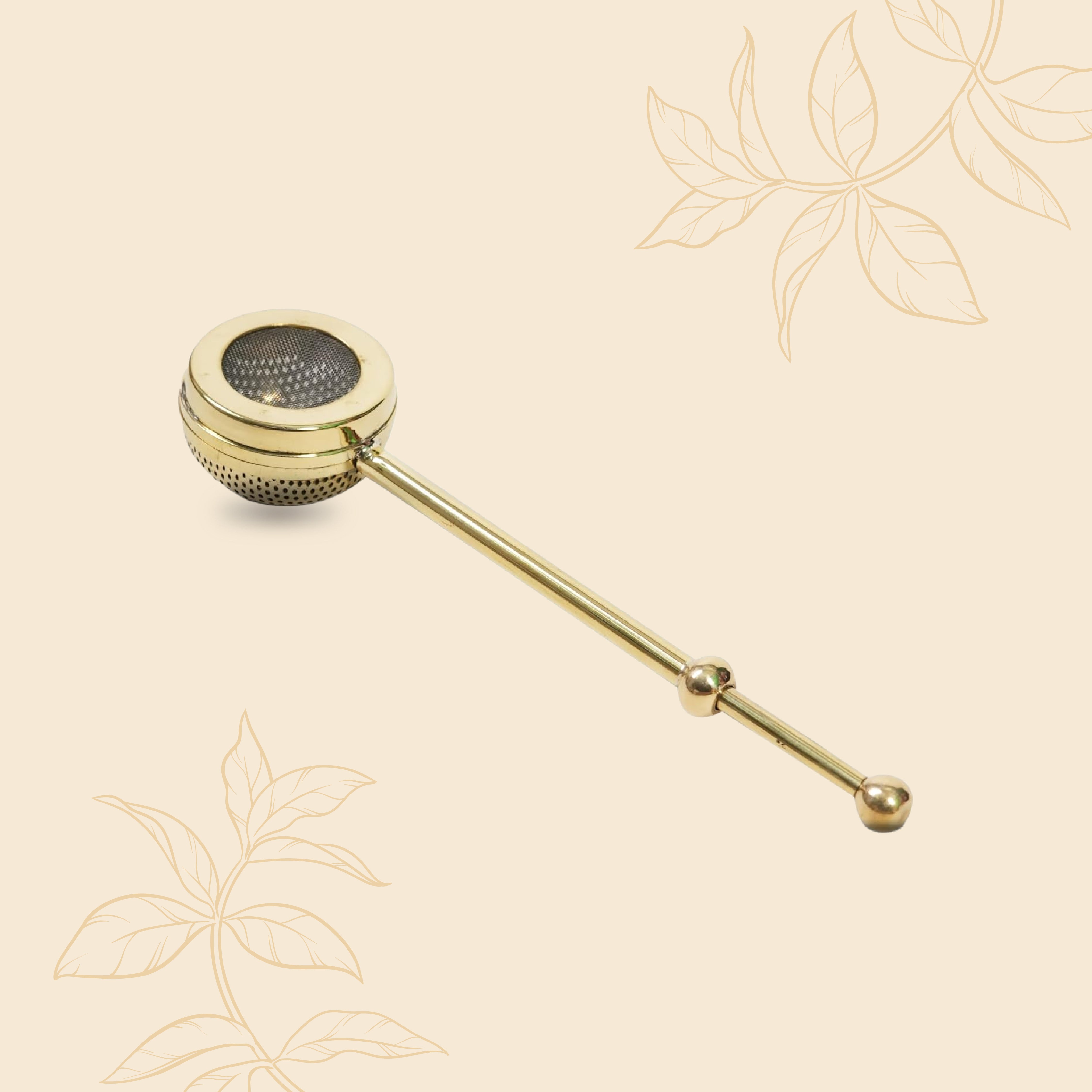 Spring Infuser | Brass | Dual Design