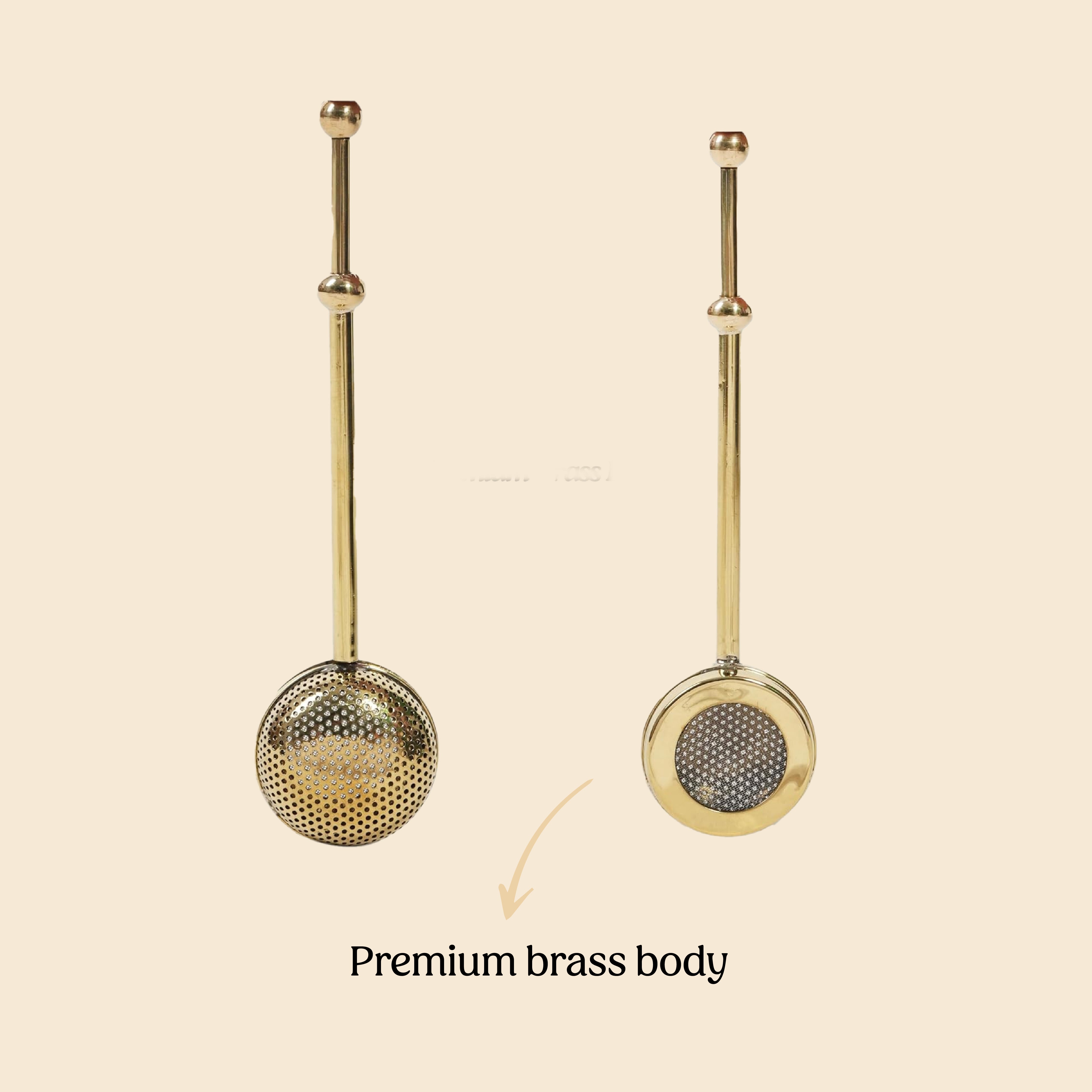 Spring Infuser | Brass | Dual Design