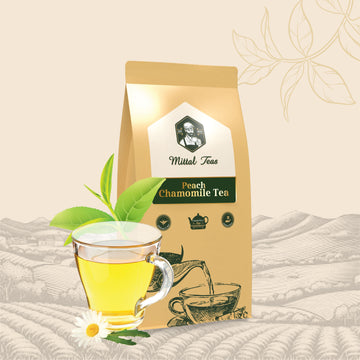 Peach Chamomile Green Tea - 20 Eco Friendly Bags