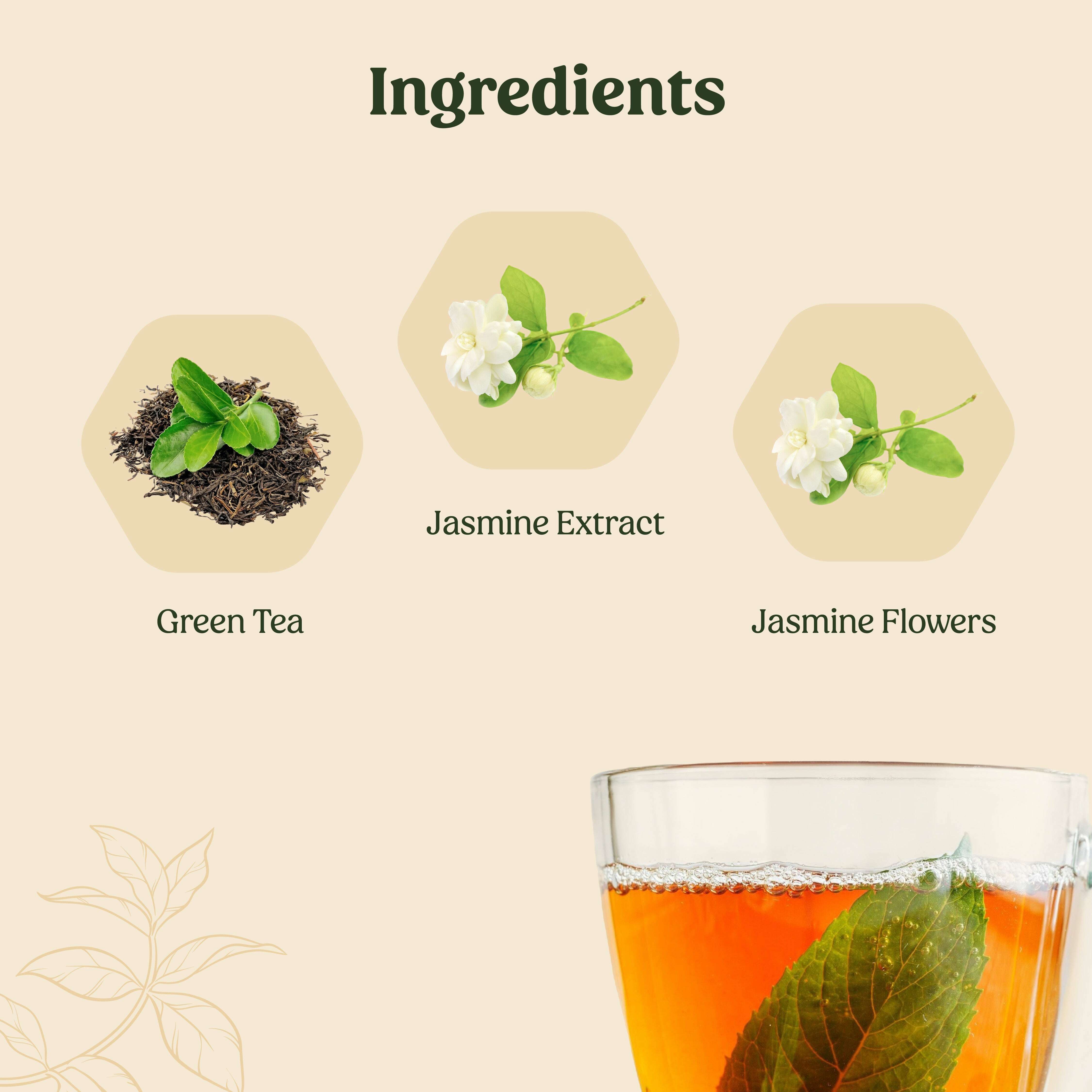 milkteaページ Jasmine Green Tea