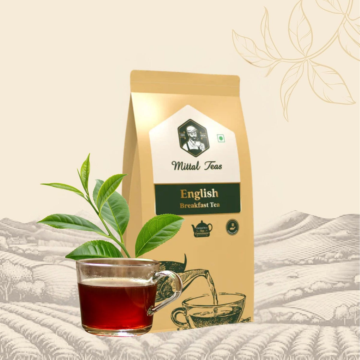 Mittal Teas – English Breakfast Tea | Classic Robust Blend of Fine Bla