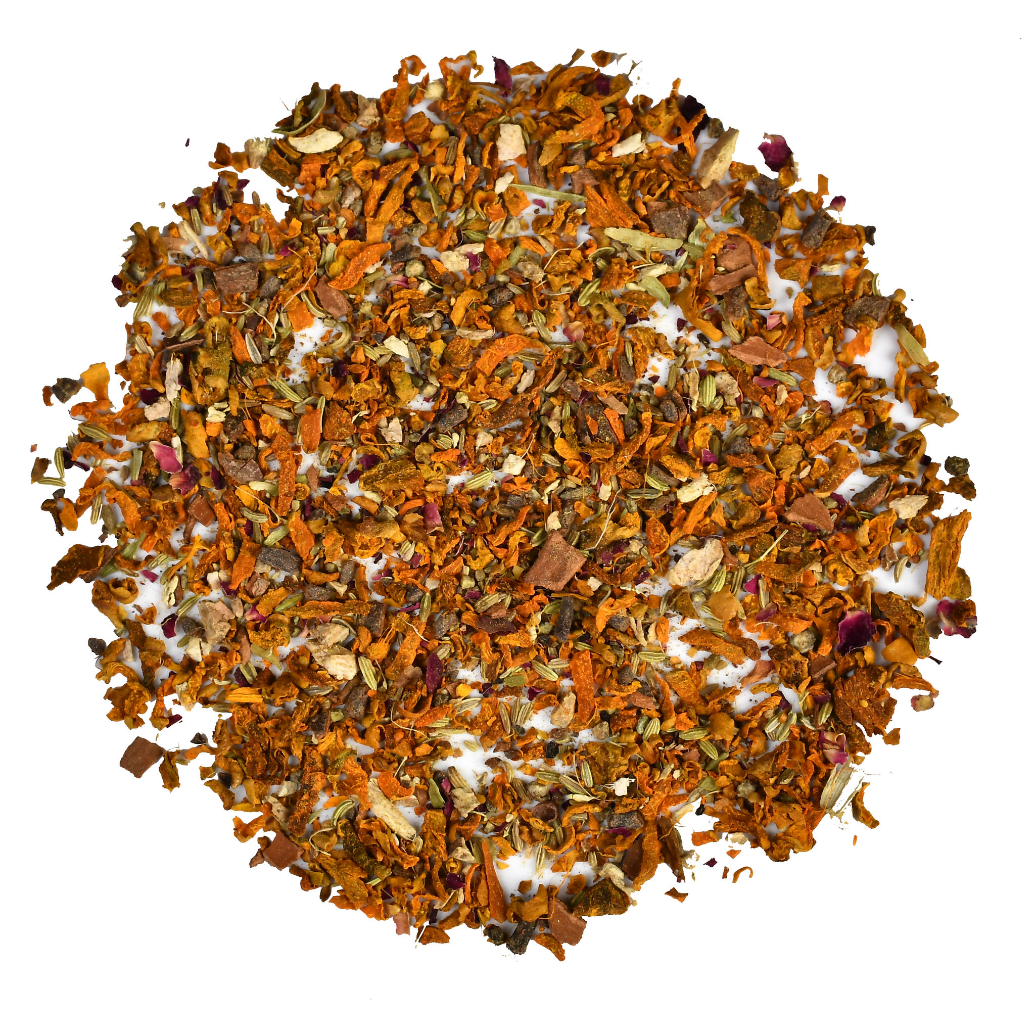 Turmeric Elixir Herbal Tea aka Golden Milk Latte Mix Loose Leaf - Mittal Teas