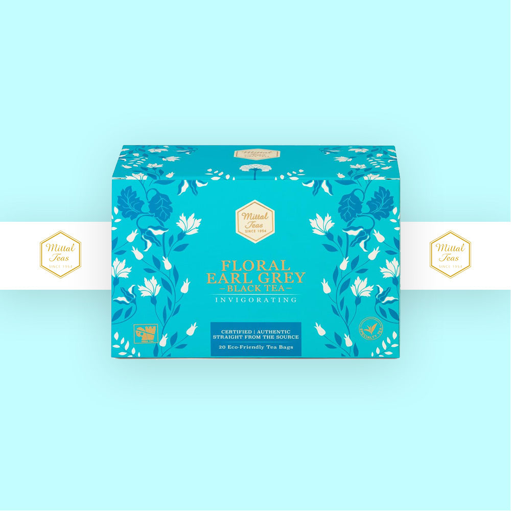 Floral Earl Grey  | 20 Eco Friendly Bags - Mittal Teas