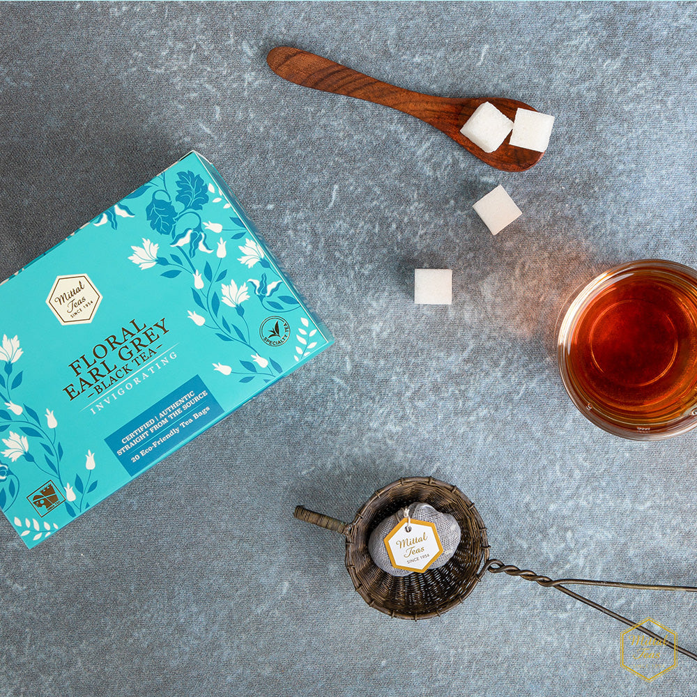 Floral Earl Grey  | 20 Eco Friendly Bags - Mittal Teas