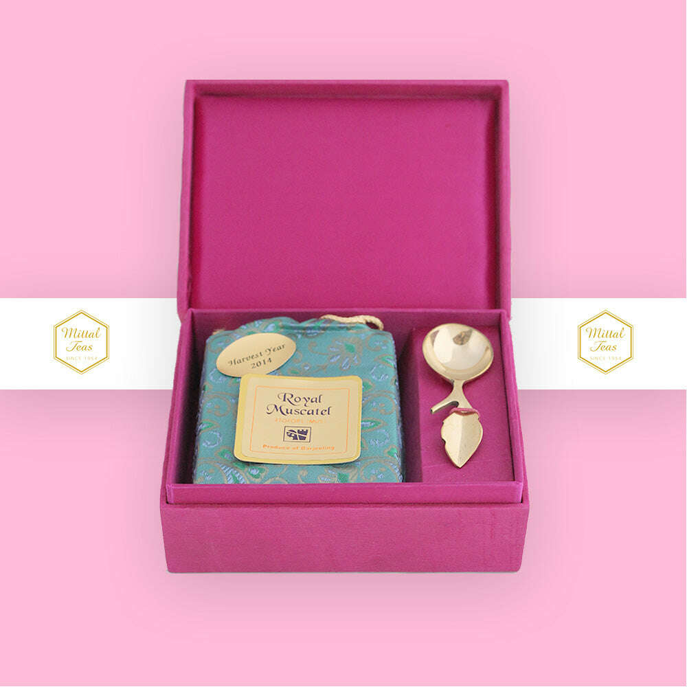 Ethnic Box with Spoon