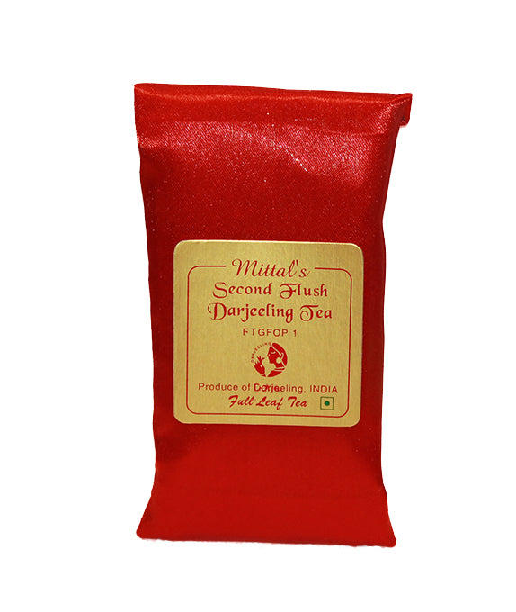 Silk Pouch 50g | Assam, Darjeeling, Masala Chai, Green, Oolong, Fruit Teas - Mittal Teas